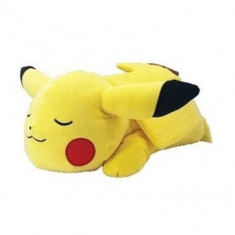 Pokemon, Jucarie de plus Sleeping Pikachu 45 cm foto