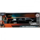 Set masina si figurina, Jada, Fast And Furious, Dodge Charger 1970 si Dominic Toretto.
