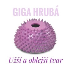 Disc Saburr cupa , GIGA ASPRA sculptura lemn, 44,5mm