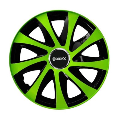 Set 4 capace roti Extra drift green R13 pentru gama auto Daewoo foto
