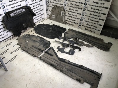 Scut motor cutie lateral prag BMW X5 X6 E70 E71 foto