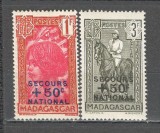 Madagascar.1942 Ajutor colonial-supr. SM.129, Nestampilat