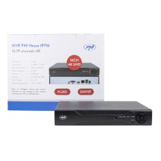 NVR PNI House IP716 16 canale IP 4K, H.265 ONVIF