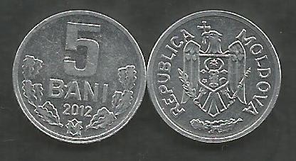 MOLDOVA 5 BANI 2012 [01] a UNC