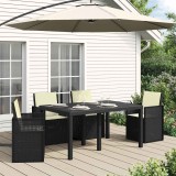 vidaXL Perne pentru șezut și spătar 4 pcs Crem 47 x 45 x 2 cm 899977