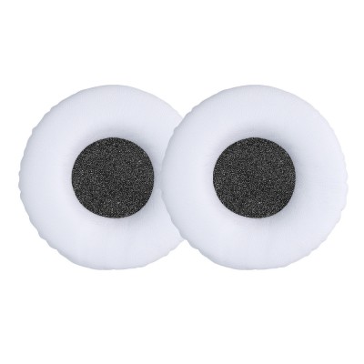 Set 2 Perne de urechi pentru casti Sennheiser HD25/HD25-1 II/HD250BT, Kwmobile, Alb, Piele ecologica, 44521.02 foto