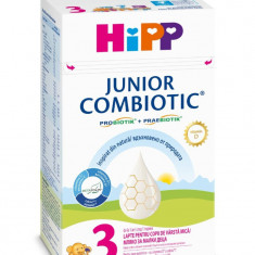 Lapte praf de crestere Junior Combiotic Hipp 3, 500 g, 1 an+