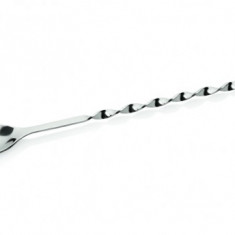 Lingura rasucita pentru bar, inox 18/10, 28 cm