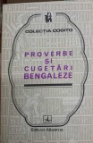 Proverbe si Cugetari Bengaleze, Colectiv, Albatros 1975, Cogito, Romana, Beletristica, Carte, Proverbe Bengaleze, Editura Albatros