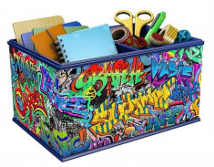 Puzzle Ravensburger Cutie Depozitare Graffiti Vanity Box 216 Pcs 3D foto