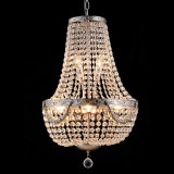 Cumpara ieftin Candelabru metal argintiu sticla 40x64/184 cm