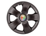 Cumpara ieftin Set 4 capace roti Bis Negru R14 pentru gama auto Alfa Romeo, Autohelix MSA