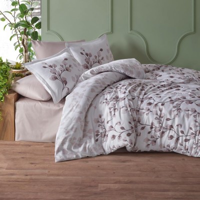 Lenjerie de pat satin clasy king size (puha v2) foto