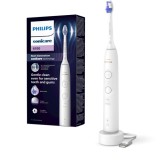 Periuta de dinti electrica Philips Sonicare HX7400/01, 62.000 miscari/minut, autonomie 21 zile, 2 moduri de periere, 3 intensitati, senzor presiune lu