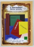 CONVORBIRI LITERAR - ARTISTICE , ANUL V , NUMARUL 27 , MARTIE - APRILIE , 2022