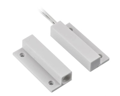 Contact magnetic ND-MC13S-W-10, culoare alba, material plastic, montare aparenta, interspatiu: foto