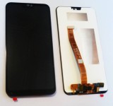 Display ecran cu Touchscreen pentru Huawei P20 Lite, OEM, Negru, Compatibil