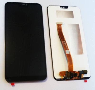 Display ecran cu Touchscreen pentru Huawei P20 Lite, OEM, Negru foto
