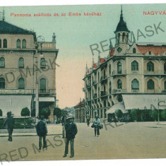 1650 - ORADEA, Market - old postcard - used - 1911