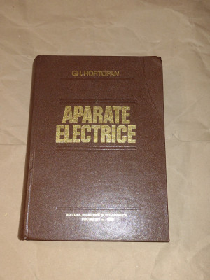 GH.HORTOPAN - APARATE ELECTRICE Ed.1980, Pag.642 foto
