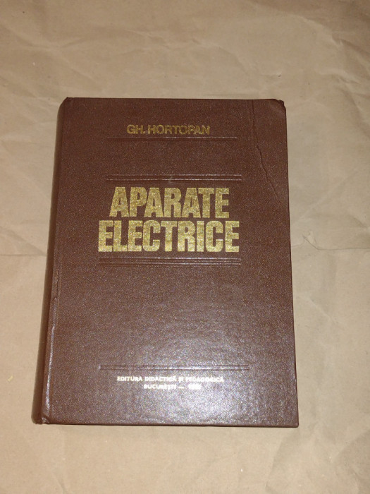 GH.HORTOPAN - APARATE ELECTRICE Ed.1980, Pag.642