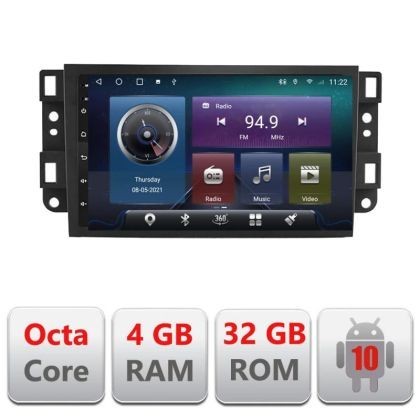 Navigatie Chevrolet Captiva C-020 Octa Core cu Android Radio Bluetooth Internet GPS WIFI 4+32GB CarStore Technology