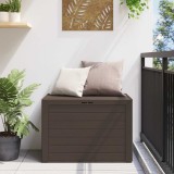 vidaXL Ladă de depozitare pentru grădină, maro, 78 x 44 x 55 cm