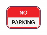 Abtibild &amp;quot;NO PARKING&amp;quot; Cod: TAG 022 / T2 Automotive TrustedCars, Oem