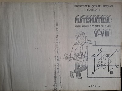 Matematica V-VIII, 1988 foto