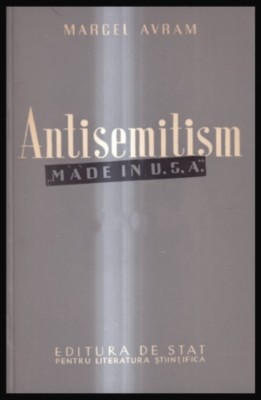 Antisemitism made in U.S.A / Marcel Avram 1953 foto