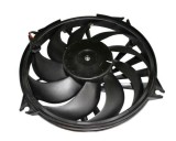 GMV radiator electroventilator Citroen Berlingo, 12.1999-2008, Peugeot Partner, 04.2000-2008, motor 2.0 HDi, diesel, cutie manuala, cu AC, 396 mm; 2, SRLine