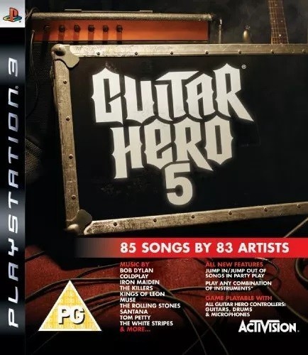 Joc PS3 Guitar Hero 5 - F