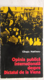 Olimpiu Matichescu - Opinia publica internationala despre Dictatul de la Viena