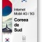 eSIM Internet Coreea de Sud, valabil 30 zile, trafic Nelimitat, Standard