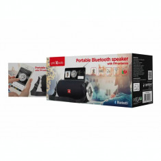 Boxe GEMBIRD SPK-BT-17 portabile Bluetooth Negru foto