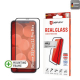 Folie pentru iPhone XS Max / 11 Pro Max - Displex Real Glass Full Cover - Black