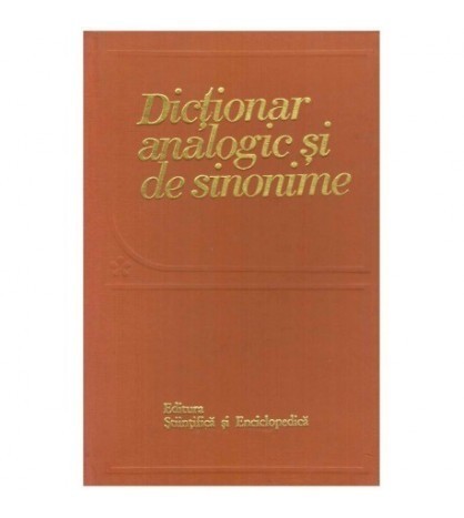 colectiv - Dictionar analogic si de sinonime - 124076