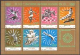 YEMEN 1971 SPORT J.O. DE VARA ( bloc dantelat ) MNH, Nestampilat