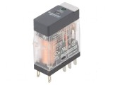 Releu electromagnetic DPDT 24VDC 5A 250VAC RXG