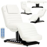Pat fotoliu pentru masaj &icirc;ncălzire electrică pentru salon cosmetic pedichiură reglare control pedală + telecomandă 3 actuatoare Max