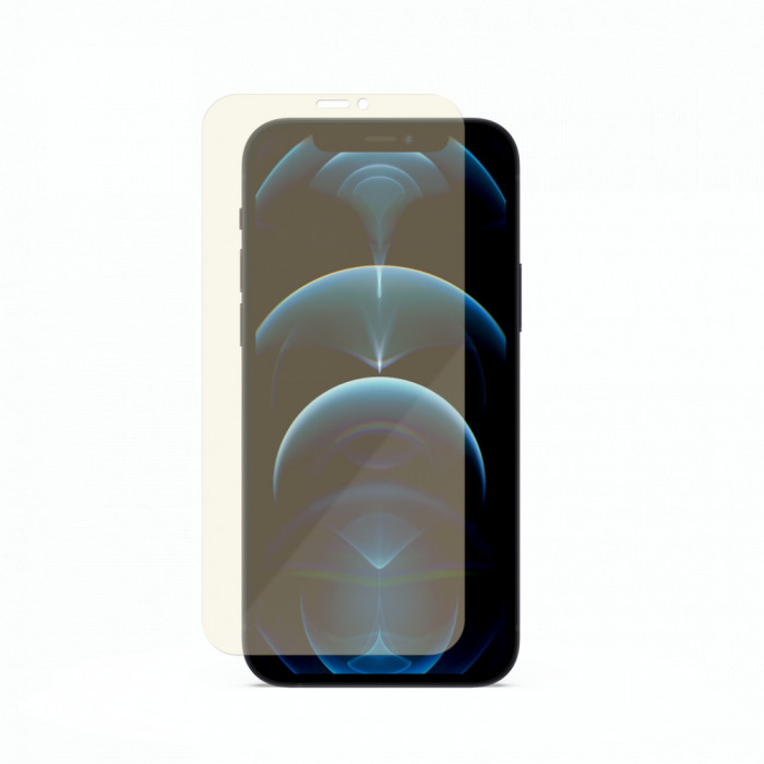 Folie Protectie Ecran iPhone 12 Pro Max, EyeSafe, Blue Light Blocking Tempered Glass