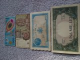 Vand lot 4 bancnote Romanesti, stare foarte buna !!
