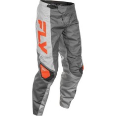 Pantaloni cross/atv Fly Racing F16 gri/portocaliu marime 38