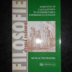 NICOLAE TRANDAFOIU - SUBSTANTA SI CAUZALITATEA IN INTERPRETAREA EMPIRISMULUI ...