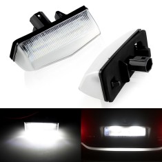 Lampi LED Numar Inmatriculare 18SMD 6500K Plug &amp; Play Canbus Fara Eroare Compatibil Toyota Prius RAV4 C-HR Matrix Venza Lexus CT RX NX IS Scion tC Lum