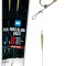 Carlige Legate Nash Tube Blow Back Rig Barbed, 15lbs, nr.8, 1buc/plic