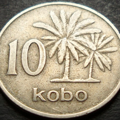 Moneda exotica 10 KOBO - NIGERIA, anul 1973 * cod 1630
