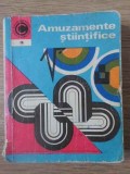 Amuzamente Stiintifice - Claudiu Voda, Nicolae Predescu, Ceres 1975, Carte Colectie Caleidoscop