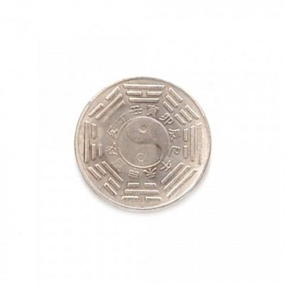 Talisman argintiu cu zodia oaie/capra foto