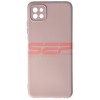 Husa Silicon Ivory Samsung Galaxy A22 5G, High Copy, Protectie Camera